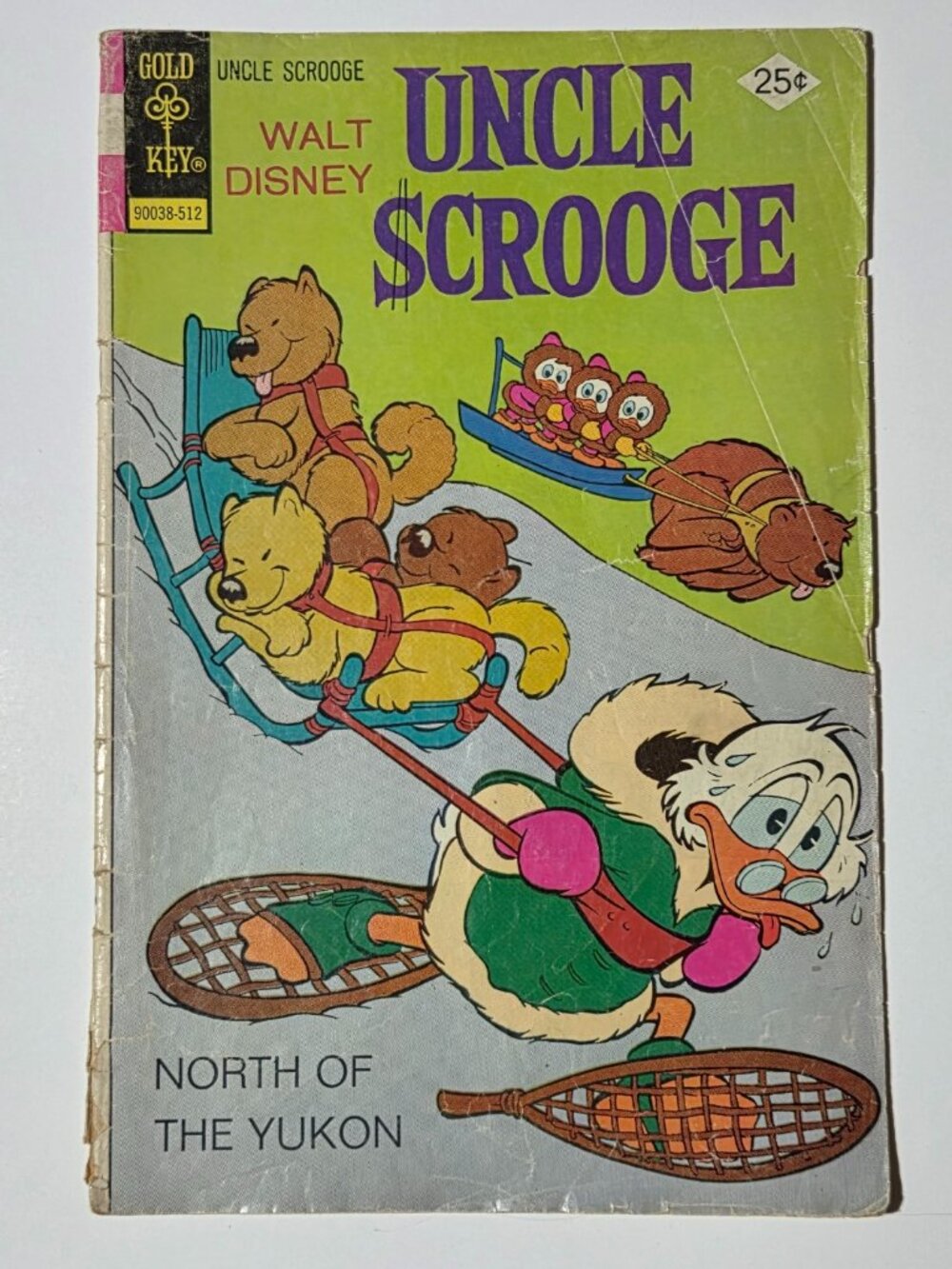 Walt Disney Uncle Scrooge #124 Comic Book - North of the Yukon